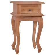 vidaXL Nočný stolík 35x30x60 cm masívne mahagónové drevo - cena, porovnanie