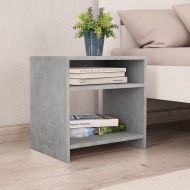 vidaXL Nočný stolík betónovo-sivý 40x30x40 cm drevotrieska - cena, porovnanie