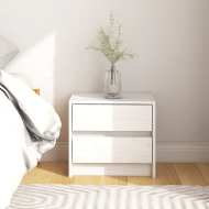 vidaXL Nočný stolík biely 40x30,5x35,5 cm borovicový masív - cena, porovnanie
