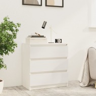 vidaXL Nočný stolík biely 60x36x64 cm borovicový masív - cena, porovnanie