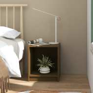 vidaXL Nočný stolík medovo-hnedý 35,5x33,5x41,5 cm borovicový masív - cena, porovnanie
