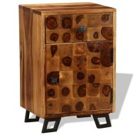 vidaXL  Nočný stolík zo sheeshamového dreva, 37x30x54 cm - cena, porovnanie