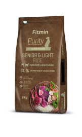 Fitmin Purity Rice Senior & Light Venison & Lamb 2kg