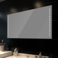 vidaXL Kúpeľňové zrkadlo s LED svietidlami 100 x 60 cm (D x V) - cena, porovnanie