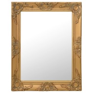 vidaXL Nástenné zrkadlo v barokovom štýle 50x60 cm zlaté - cena, porovnanie
