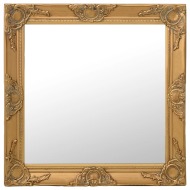 vidaXL Nástenné zrkadlo v barokovom štýle 60x60 cm zlaté - cena, porovnanie