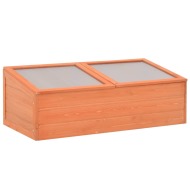 vidaXL Skleník 100x50x34 cm drevený - cena, porovnanie