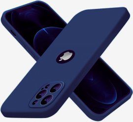 ForCell Pouzdro Soft Case iPhone 12 Pro Max - tmavomodré