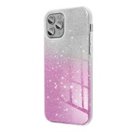 ForCell Pouzdro Shinning Case iPhone 12 Pro Max - Stříbrné/Růžové - cena, porovnanie
