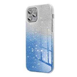 ForCell Pouzdro Shinning Case iPhone 12 Pro/12 - Stříbrné/Modré