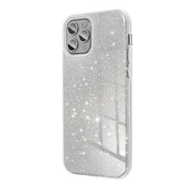 ForCell Pouzdro Shinning Case iPhone 12 Pro/12 - Stříbrné