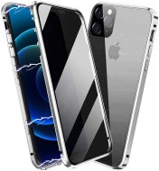 ForCell Pouzdro Magneto 360 APPLE iPhone 12 PRO Max - Stříbrné - cena, porovnanie