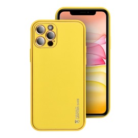 ForCell Pouzdro Leather Case Apple iPhone 13 PRO Max - Žlutá