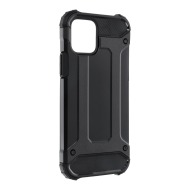 ForCell Pouzdro Armor Apple iPhone 12 / 12 Pro - plastové / gumové - černé - cena, porovnanie