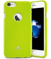 Goospery Silikónový obal / kryt Jelly Case Mercury Apple iPhone 7/8/SE (2020/2022) - Limetkový / Lime - cena, porovnanie
