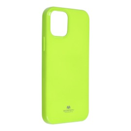 Goospery Pouzdro Jelly Case Mercury iPhone 12 Mini - Limetkové