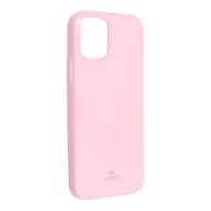 Goospery Pouzdro Jelly Case Mercury iPhone 12 Mini - Light růžové - cena, porovnanie