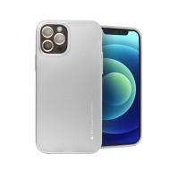 Goospery Pouzdro i-Jelly Case Mercury iPhone 12 Pro Max - Šedé - cena, porovnanie