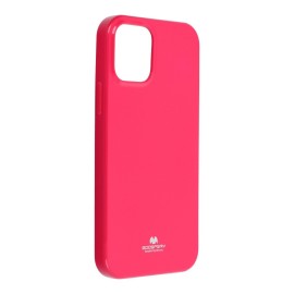 Goospery Pouzdro Mercury Jelly Apple iPhone 12 / 12 PRO - Růžové