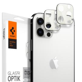 Spigen Optik Camera Lens Apple iPhone 12 Pro - Stříbrné