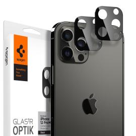 Spigen Optik Camera Lens Apple iPhone 12 Pro - Černé