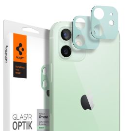 Spigen Glas tR Optik Lens iPhone 12 Mini 2P - Zelené