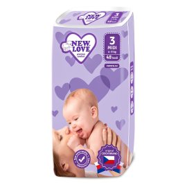 New Love Premium Comfort 3 MIDI 4-9kg 48ks