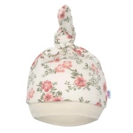 New Baby Dojčenská čiapočka Flowers - cena, porovnanie