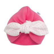 New Baby Dievčenská čiapočka For Girls dots - cena, porovnanie