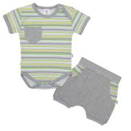 New Baby 2-dielna letná bavlnená súprava Perfect Summer stripes - cena, porovnanie