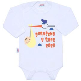 New Baby Body s potlačou Doručeno v roce 2020