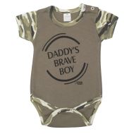 New Baby Dojčenské body s krátkym rukávom Army boy - cena, porovnanie