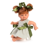 Asi Bábika bábätko Guille 36cm, v zelených šatách - cena, porovnanie