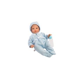 Asi Bábika bábätko Koke 36cm, v modrých dupačkách