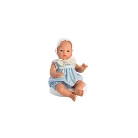 Asi Bábika bábätko Koke 36cm, v modrom overale s čapicou