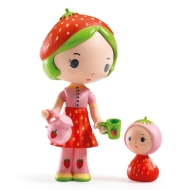 Djeco Tinyly Figúrka Berry & jahôdka Lila - cena, porovnanie