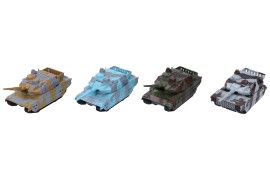 Wiky Tank kovový 8,5 cm, 4 asst.