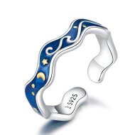 Emporial strieborný nastaviteľný prsteň Krásny vesmír SCR608 - cena, porovnanie
