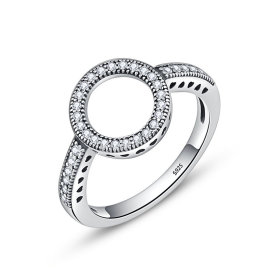 Emporial strieborný prsteň Dokonalá elegancia SCR041