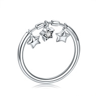 Emporial strieborný prsteň Padajúce hviezdy SCR406