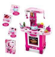 Baby Mix Detská kuchynka malý šéfkuchár ružová - cena, porovnanie