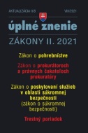 Zákony 2021 II aktualizácia II 8 - Trestný poriadok - cena, porovnanie