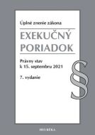 Exekučný poriadok. Úzz, 7. vydanie 9/2021 - cena, porovnanie
