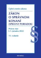 Zákon o správnom konaní Úzz, 11. vydanie 2022 - cena, porovnanie