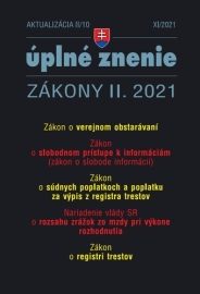 Zákony 2021 II aktualizácia II 10 - Verejné obstarávanie