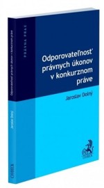 Odporovateľnosť právnych úkonov v konkurznom práve