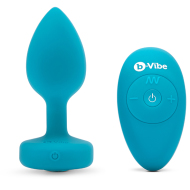 B-Vibe Vibrating Jewel Plug S/M - cena, porovnanie