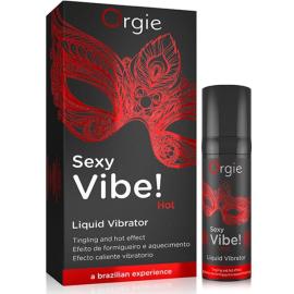 Orgie Sexy Vibe! Hot Vibrating Liquid Warming Effect 15ml