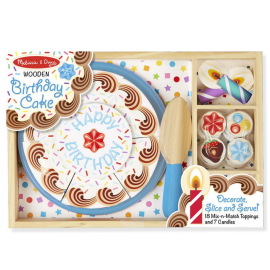Melissa-Doug Drevená narodeninová torta
