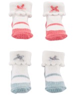 Carters Ponožky dievča LBB 4ks - cena, porovnanie